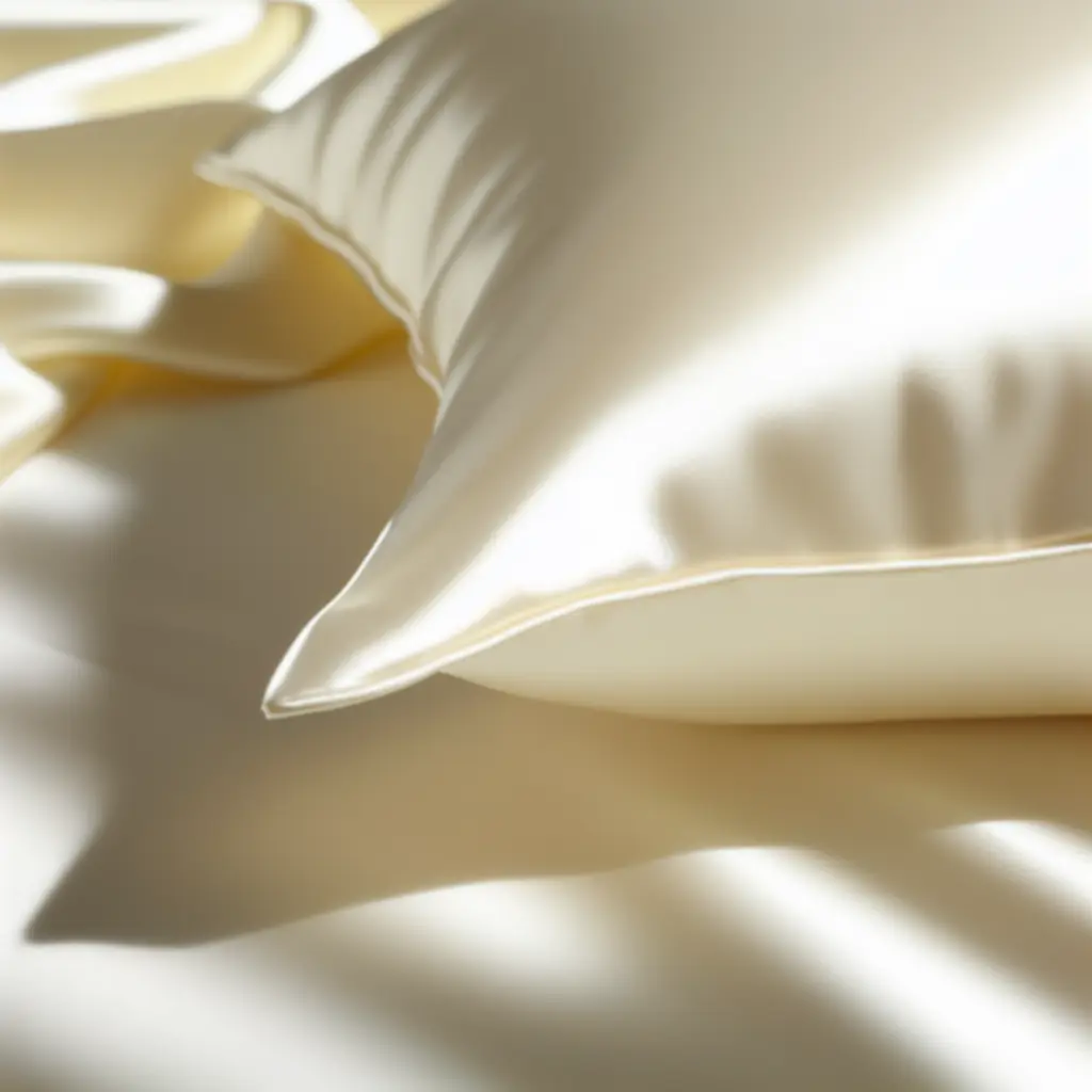 Jedwabna poszewka – kość słoniowa