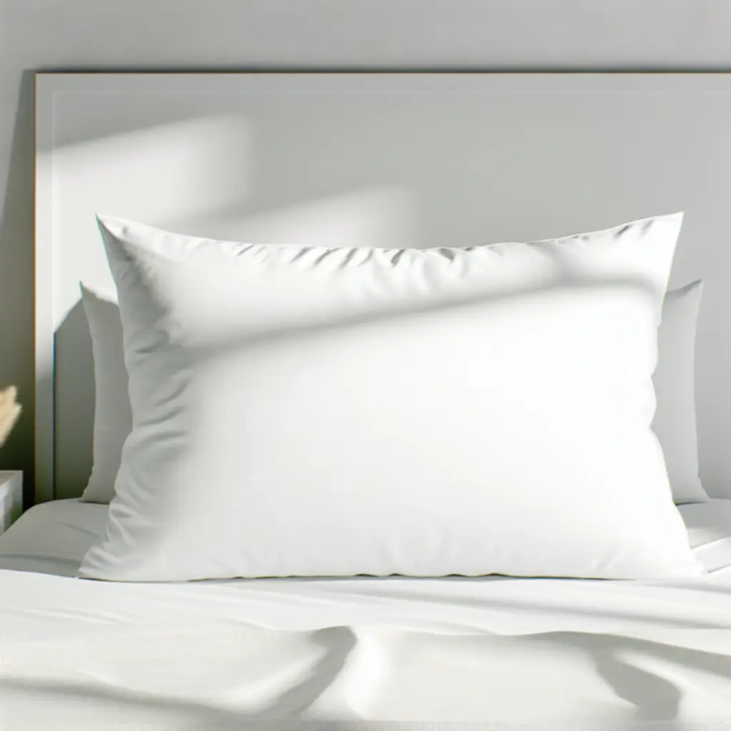 Poduszka Classic Loft 50x60 z bawełny organicznej w kolorze białym